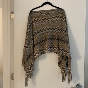 missoni poncho